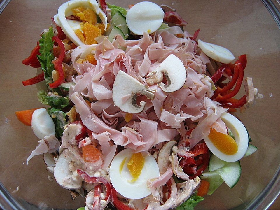 Salat mit Schinken von 241970| Chefkoch
