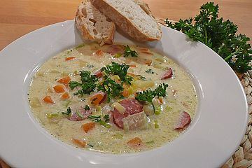 Cabanossi - Käse - Suppe