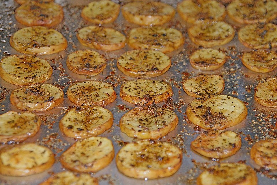 Bratkartoffeln aus dem Backofen