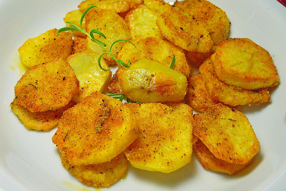 Bratkartoffeln aus dem Backofen