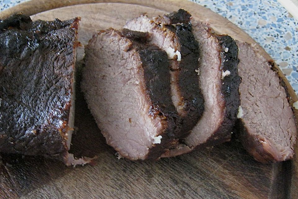 Wildschweinbraten aus dem Ofen