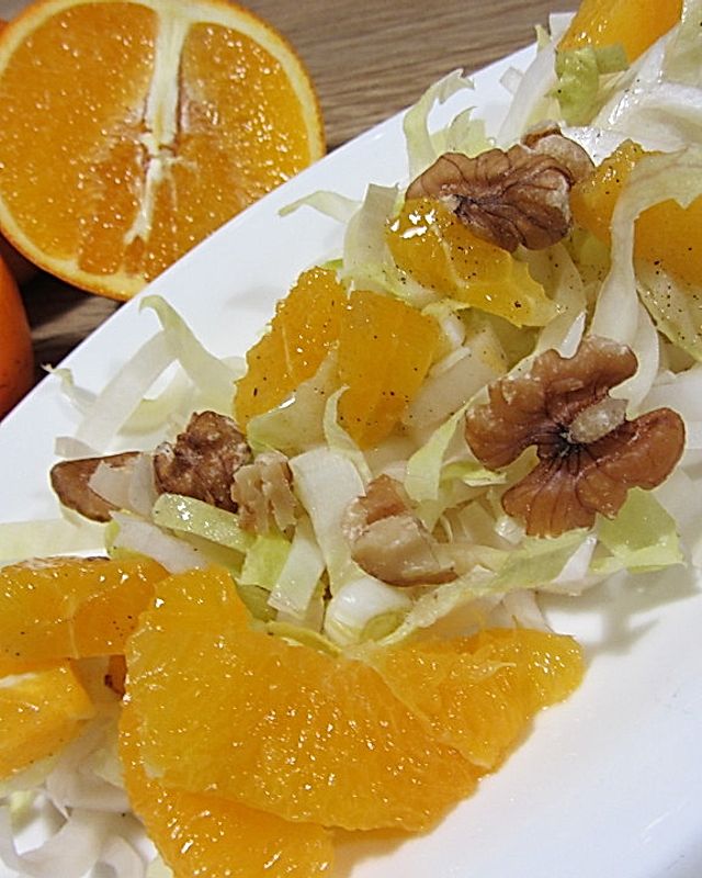Chicoréesalat mit Orangen