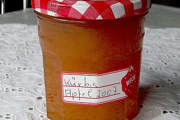 Apfel - Kürbis - Marmelade asiatisch