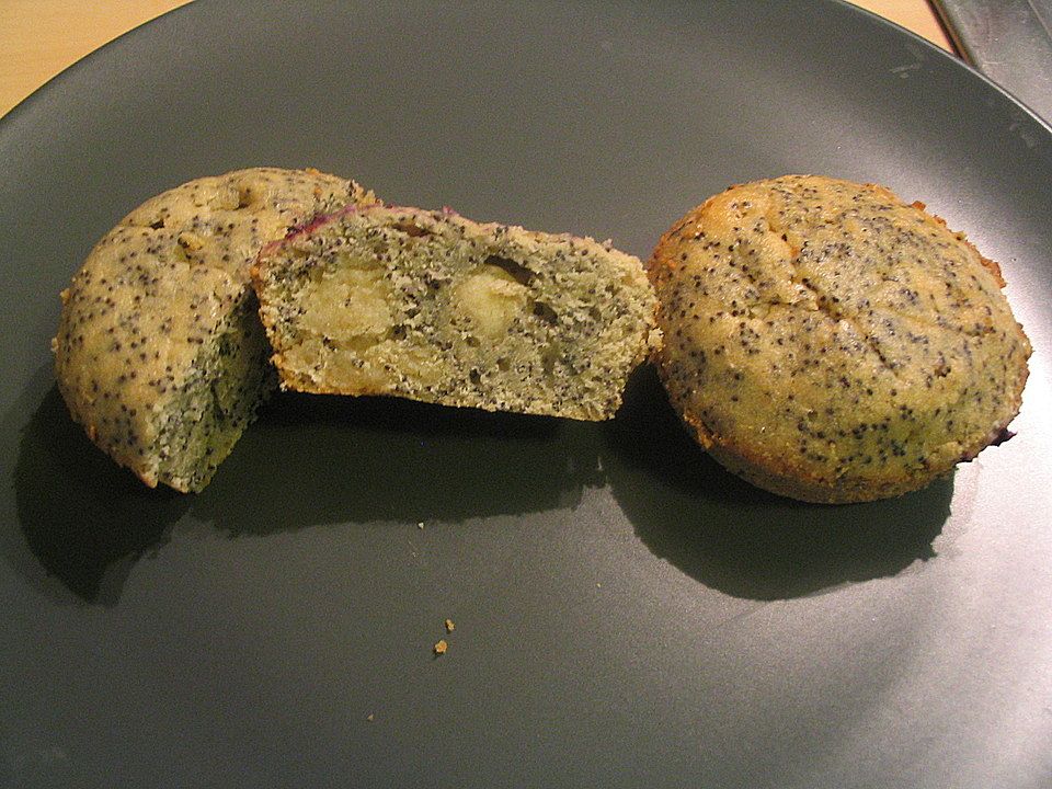 Mohn - Marzipan - Muffins von gorgie| Chefkoch