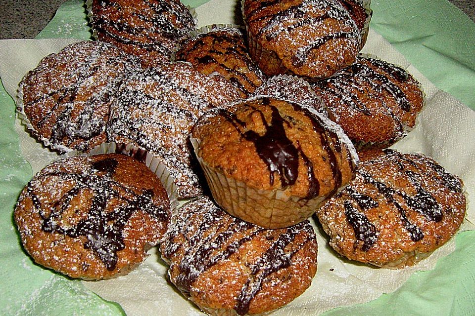 Schoko-Nuss-Muffins