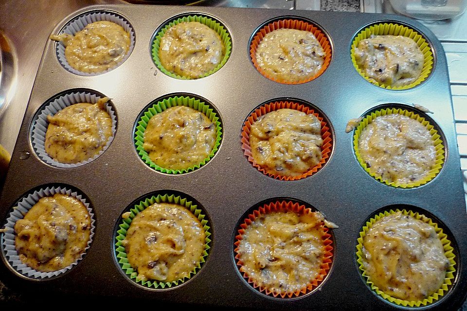 Schoko-Nuss-Muffins