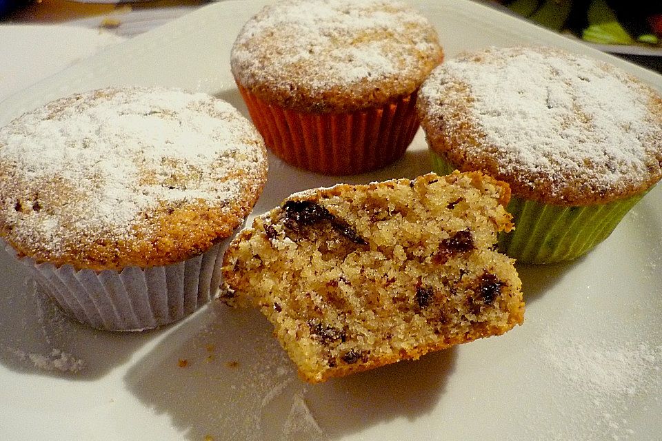 Schoko-Nuss-Muffins