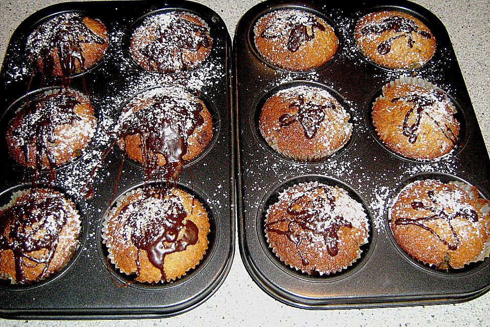 Schoko-Nuss-Muffins