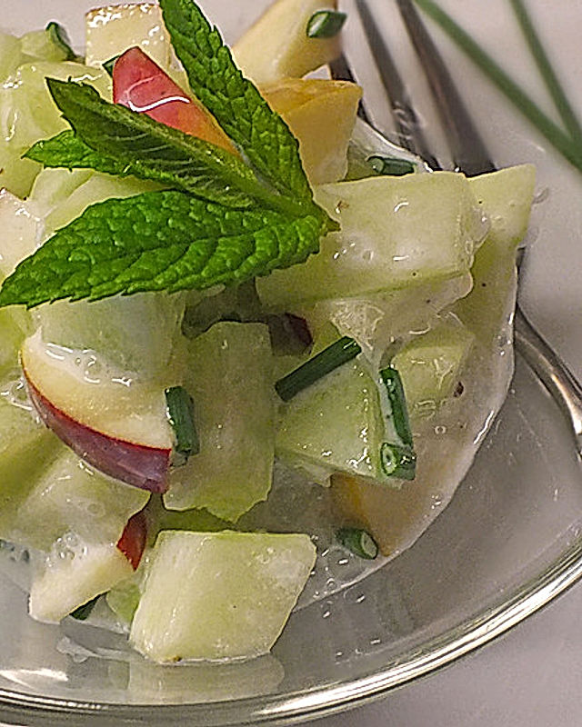 Gurken - Apfel - Salat