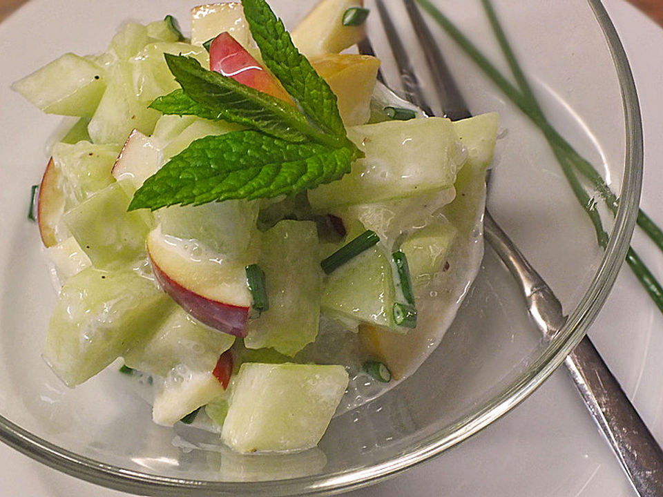 Gurken - Apfel - Salat von mickyjenny| Chefkoch