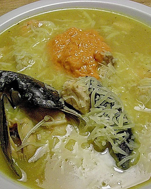Fischsuppe mit Rouille