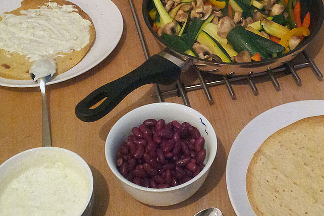 Wrap mit vegetarischer Füllung von NIFO| Chefkoch