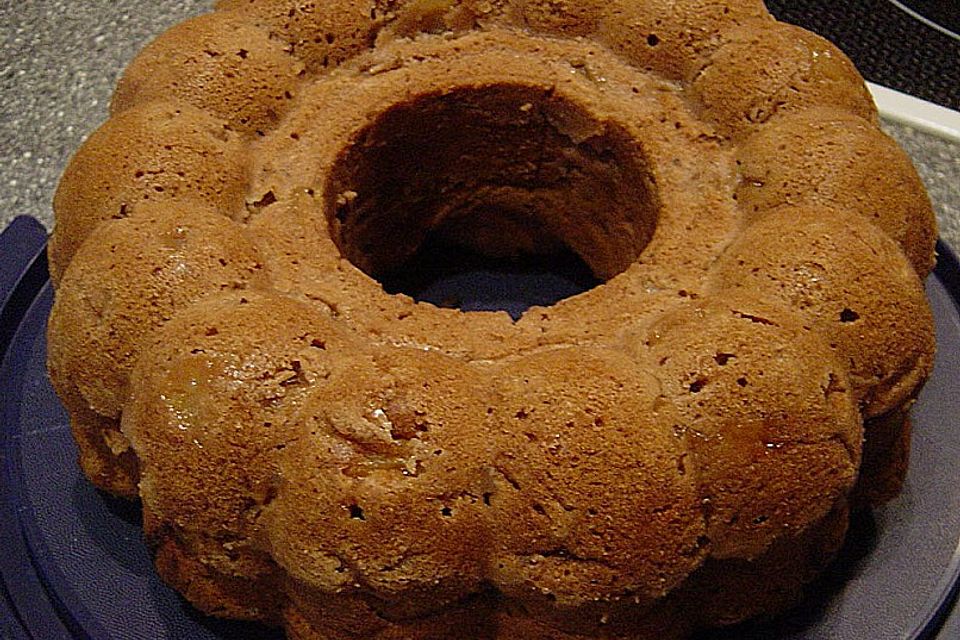 Calvados -  Apfel - Rührkuchen