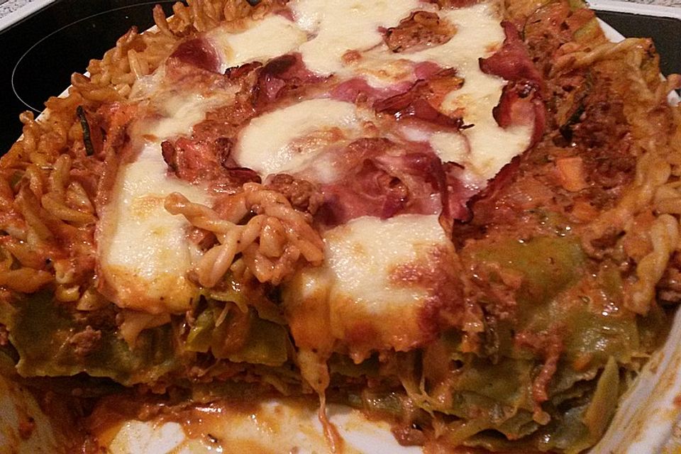 Sauerkraut - Hack - Lasagne