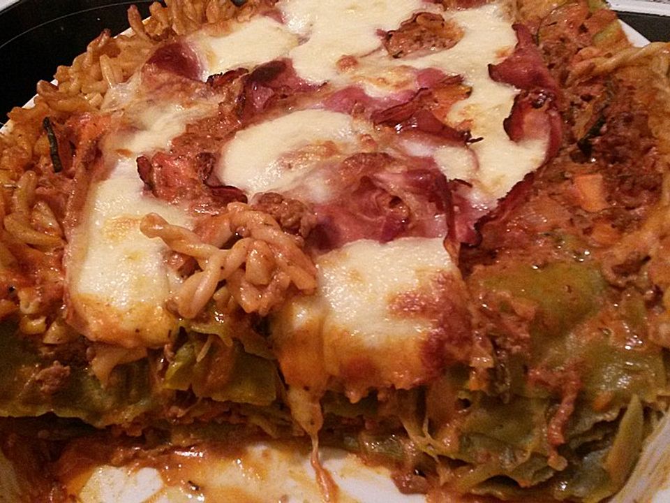 Sauerkraut - Hack - Lasagne von pasiflora| Chefkoch