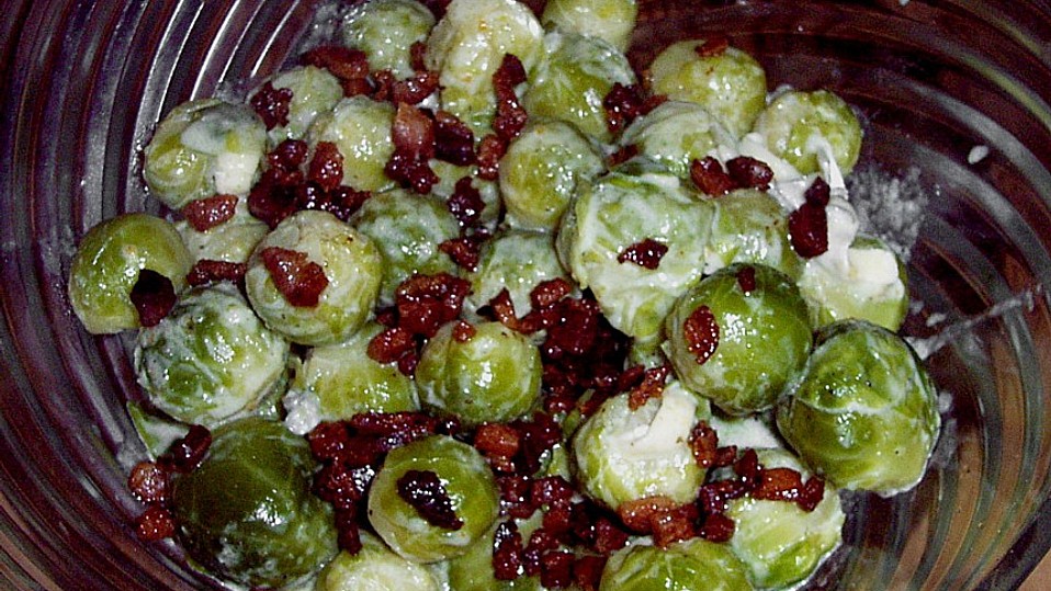 Rosenkohl in Käsesauce von brotkrümmel