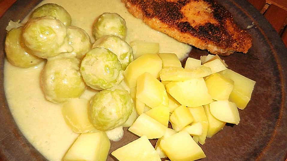 Rosenkohl in Käsesauce von brotkrümmel