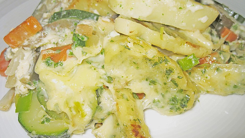 Schneller Maultaschen - Gemüseauflauf von Joannya02