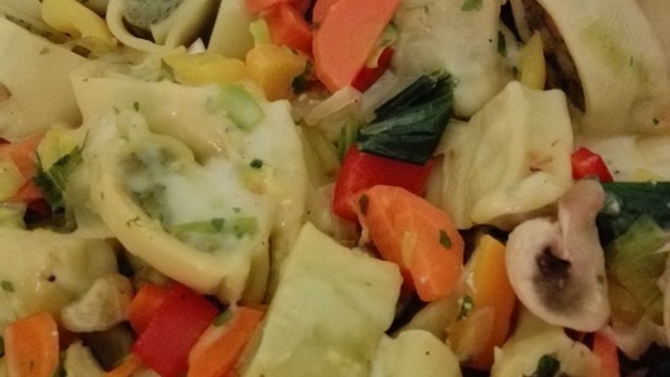 Schneller Maultaschen - Gemüseauflauf von Joannya02