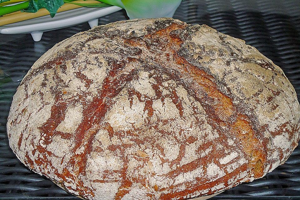 Eichkatzerls herbstliches Kartoffel - Walnuss - Brot