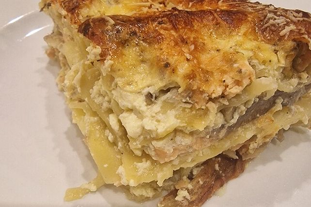 Austernpilz - Lachs - Lasagne von Lang51| Chefkoch