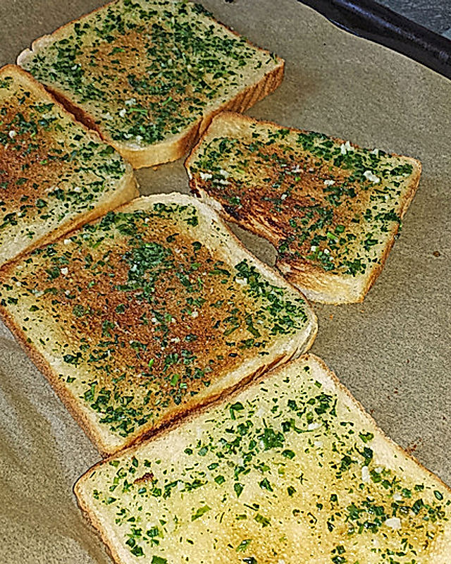 Kräuter - Knoblauch - Toast