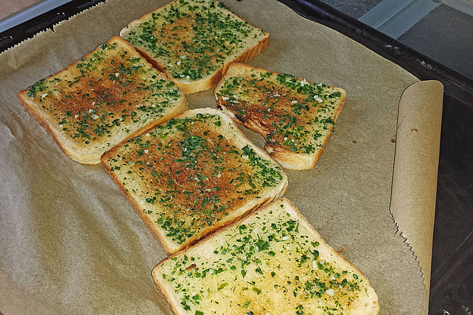 Kräuter - Knoblauch - Toast