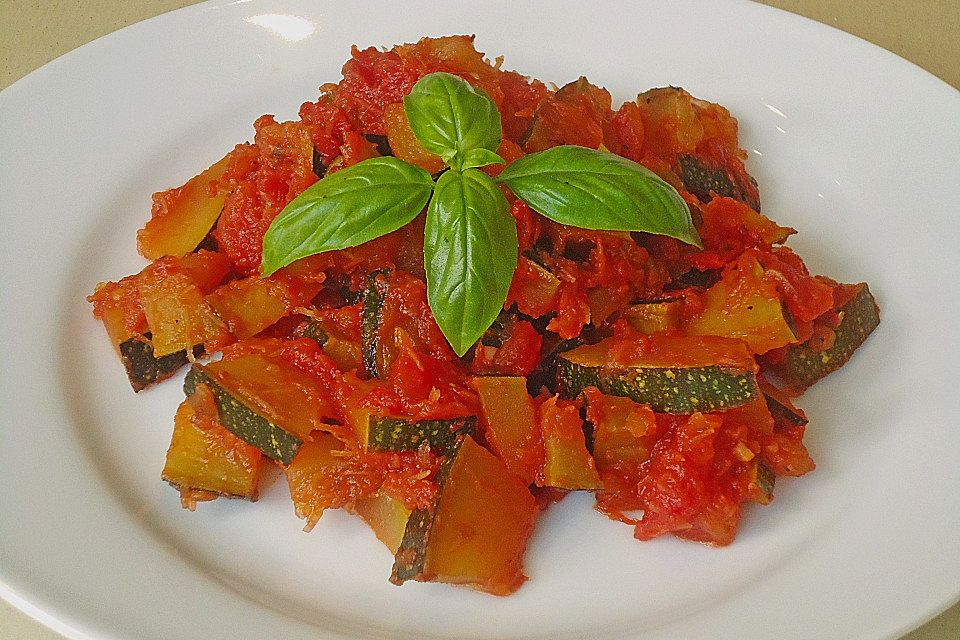 Zucchini - Tomaten - Gemüse