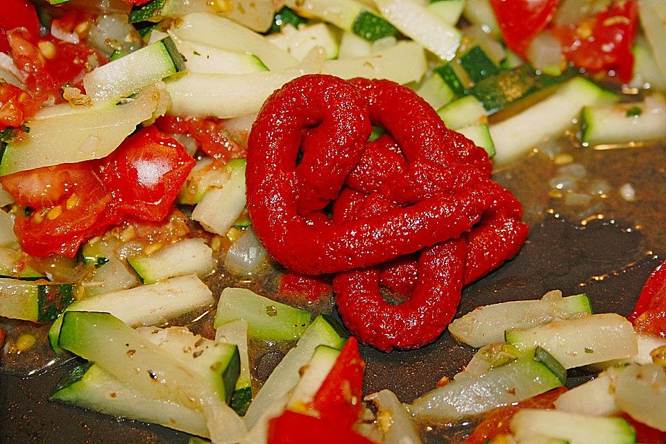 Zucchini - Tomaten - Gemüse