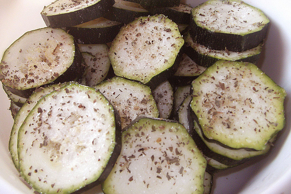 Gebratene Zucchini