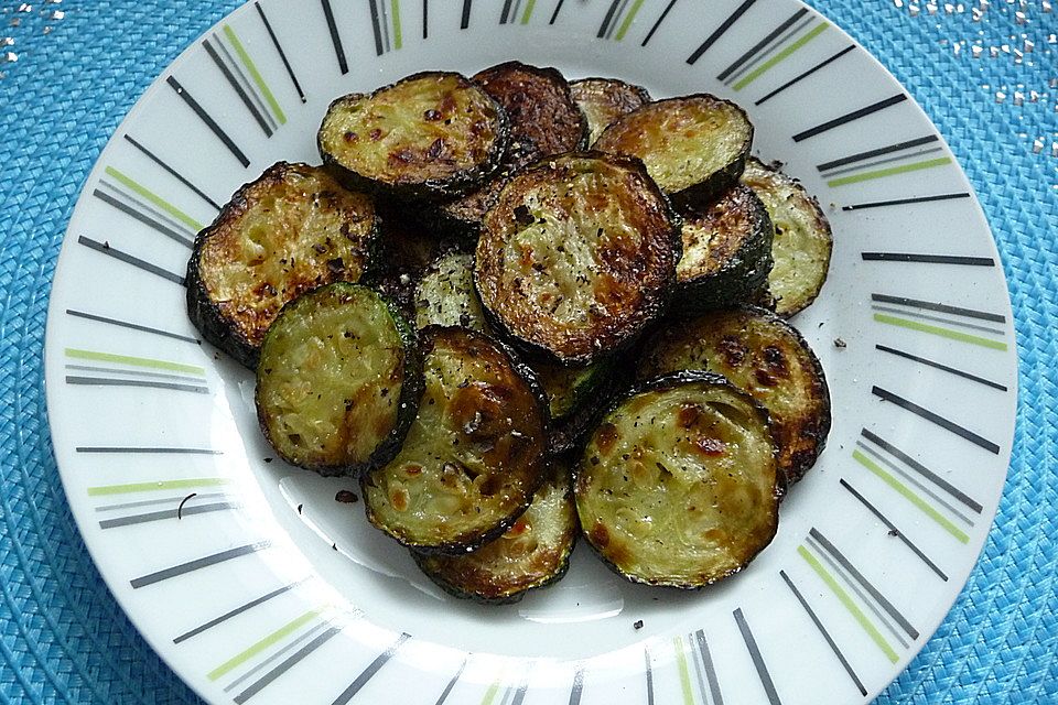 Gebratene Zucchini