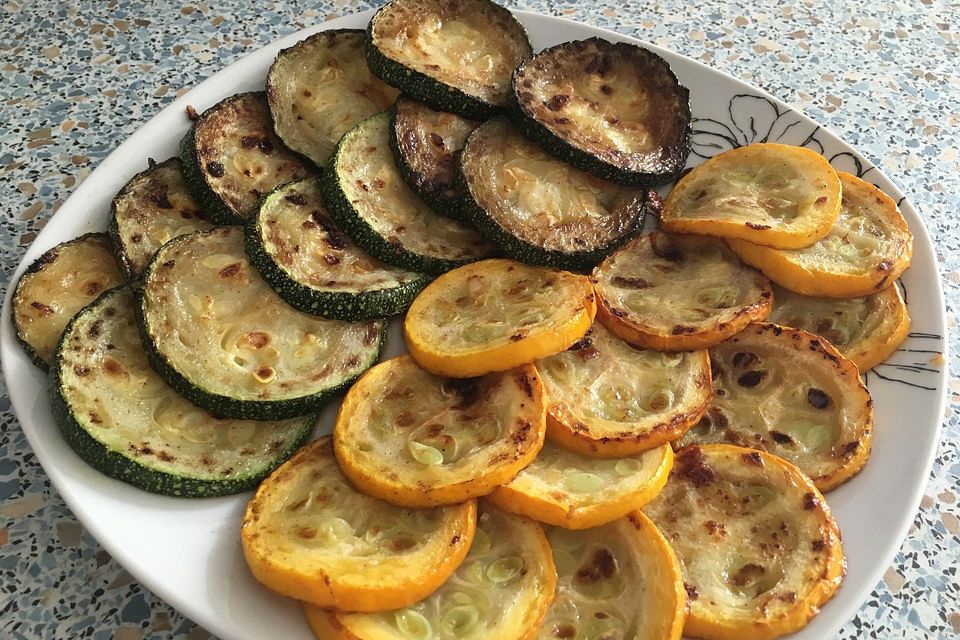 Gebratene Zucchini