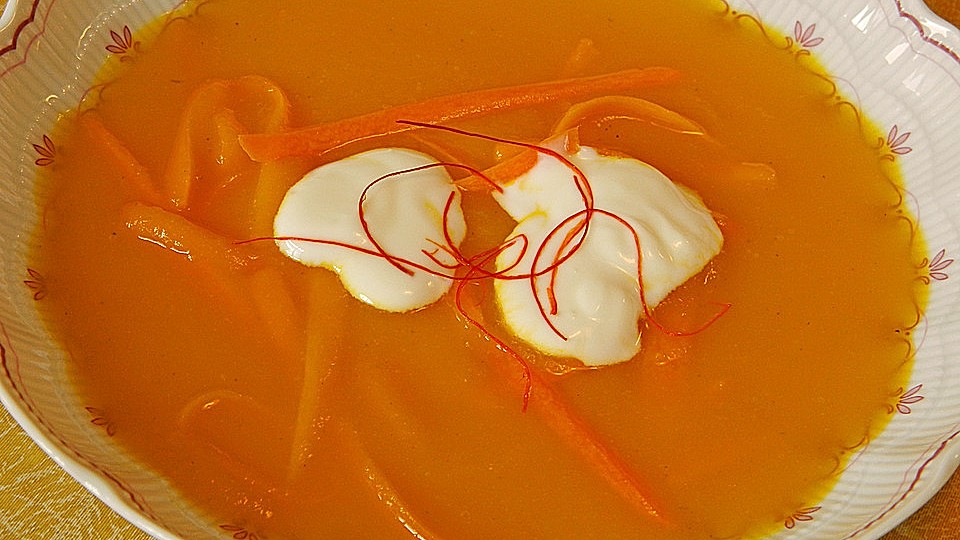 Karotten - Zitronen - Suppe von mickyjenny| Chefkoch Karotten - Zitronen - Suppe von mickyjenny| Chefkoch