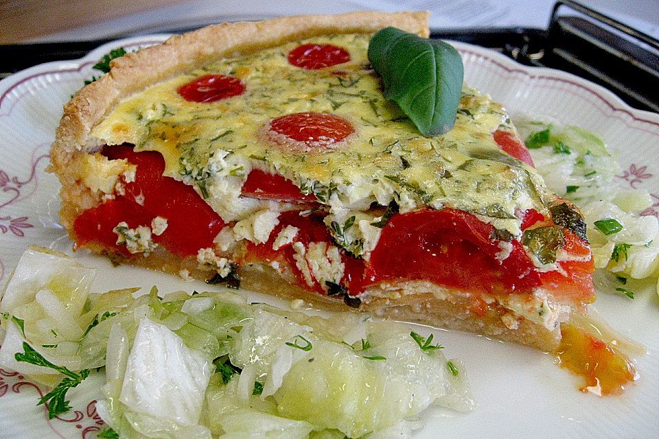 Tomaten - Quiche