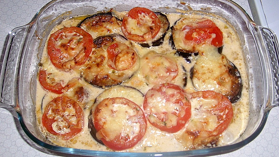 Auberginen Tomaten Gratin Von Darkangel2911 Chefkoch 