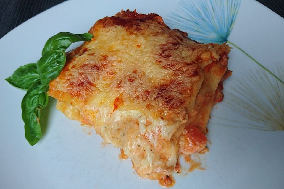 Lasagne alla Bolognese mit Béchamelsoße