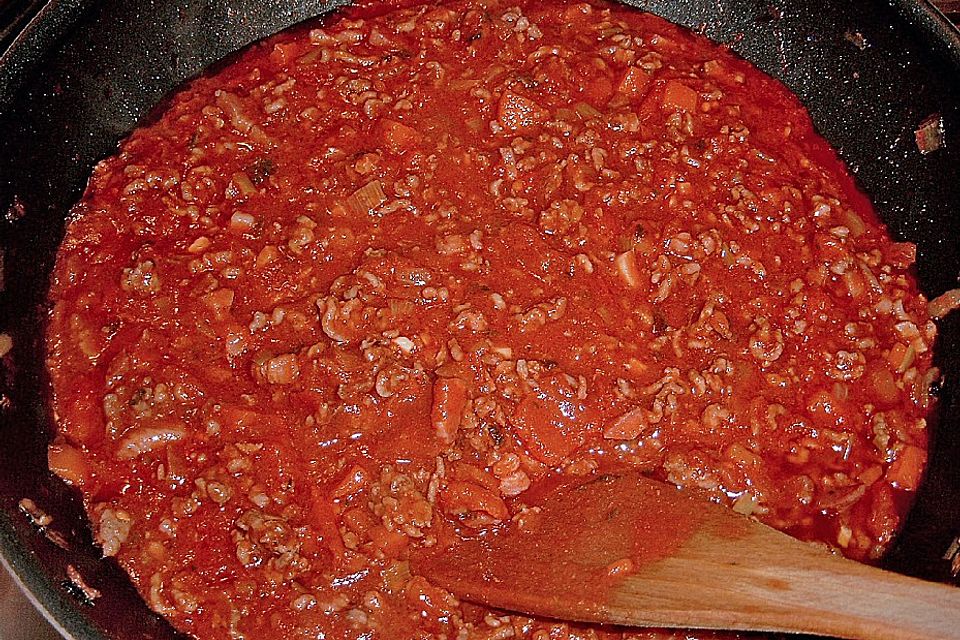 Lasagne alla Bolognese mit Béchamelsoße