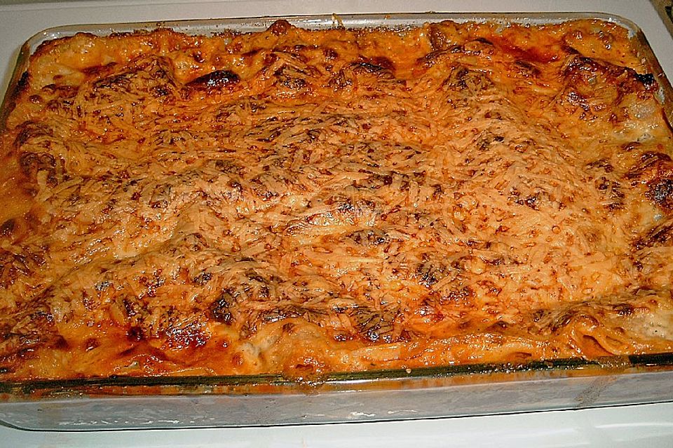 Lasagne alla Bolognese mit Béchamelsoße