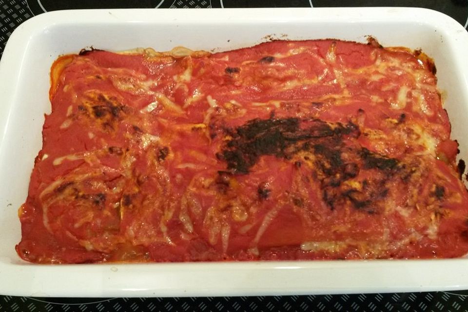 Lasagne alla Bolognese mit Béchamelsoße