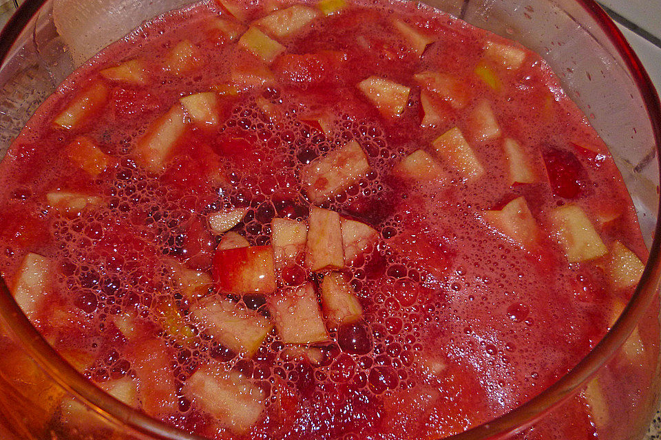 Sommerlicher Apfel - Melonen - Smoothie