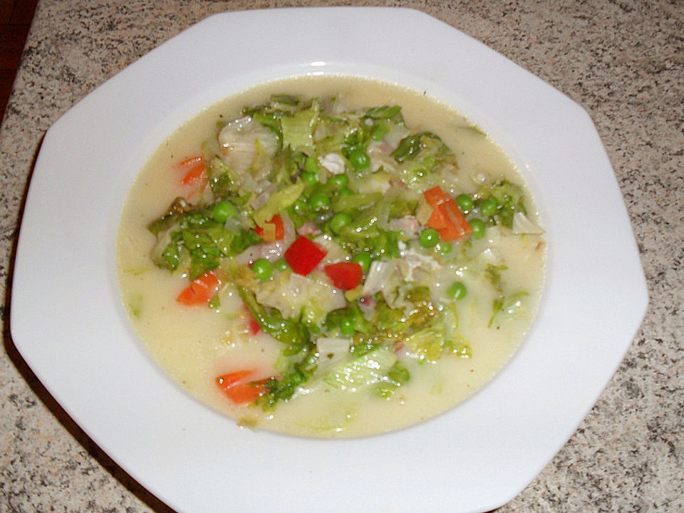 Endivien - Paprika - Gorgonzola - Suppe| Chefkoch
