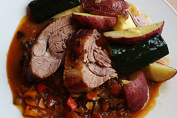 Honig - Lammkeule