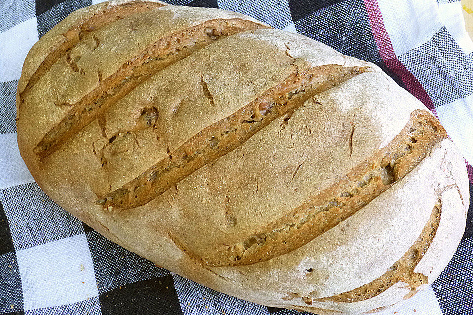 Burgis Walnussbrot mit Sauerteig