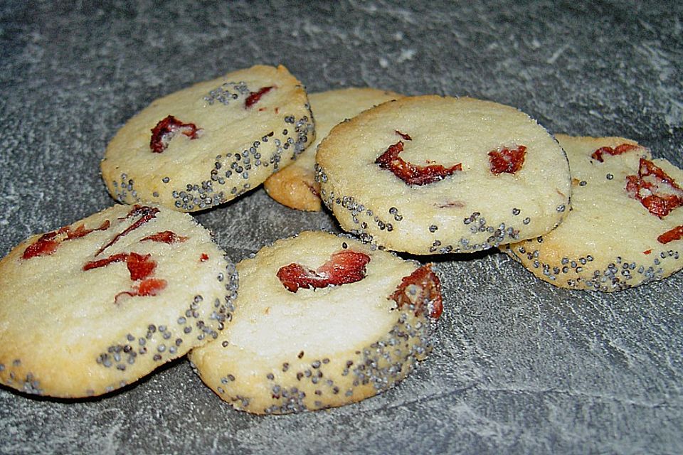 Cranberry  - Mohn - Cookies