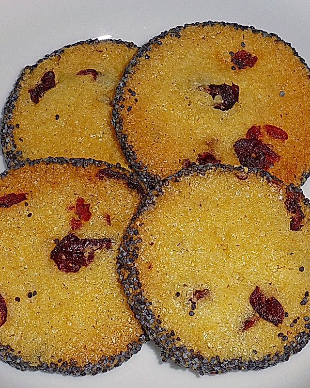 Cranberry  - Mohn - Cookies