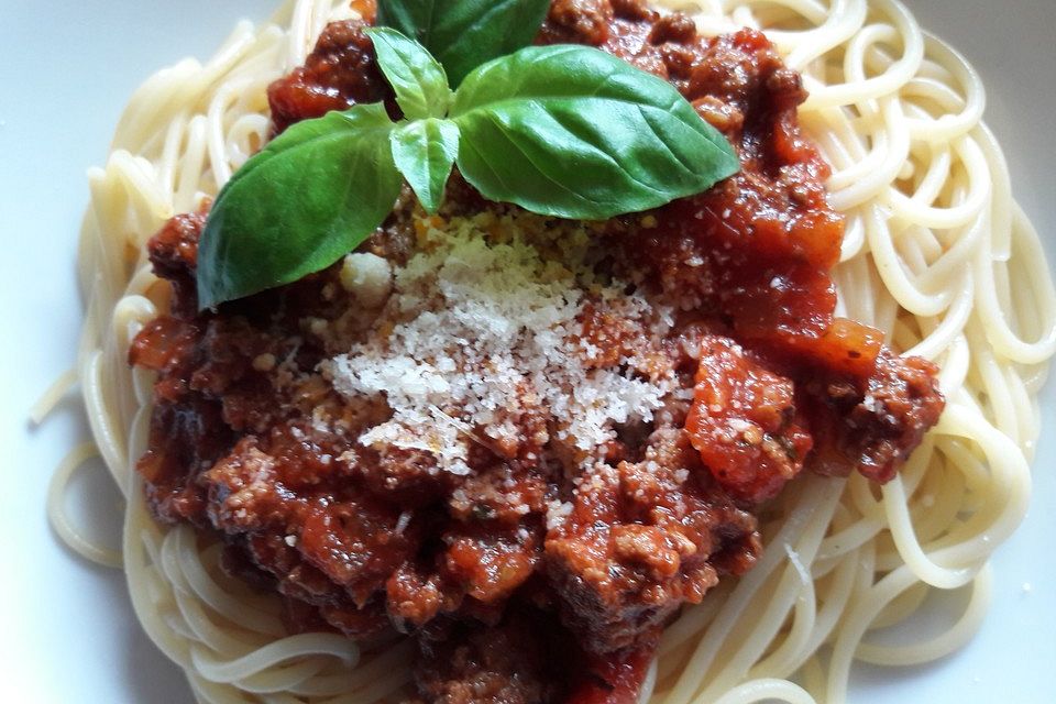 Schnelle Bolognese Sauce