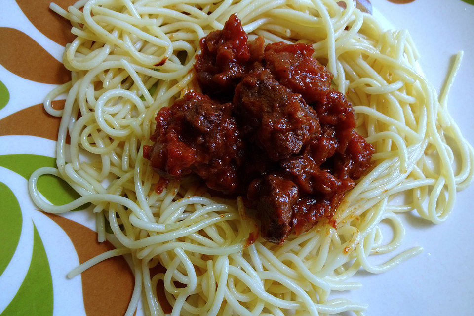 Schnelle Bolognese Sauce