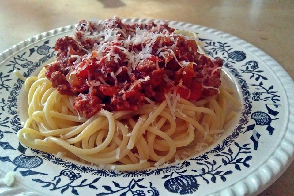 Schnelle Bolognese Sauce