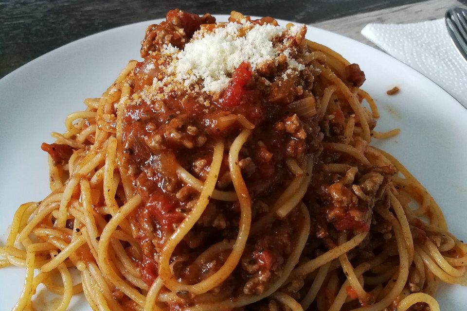 Schnelle Bolognese Sauce