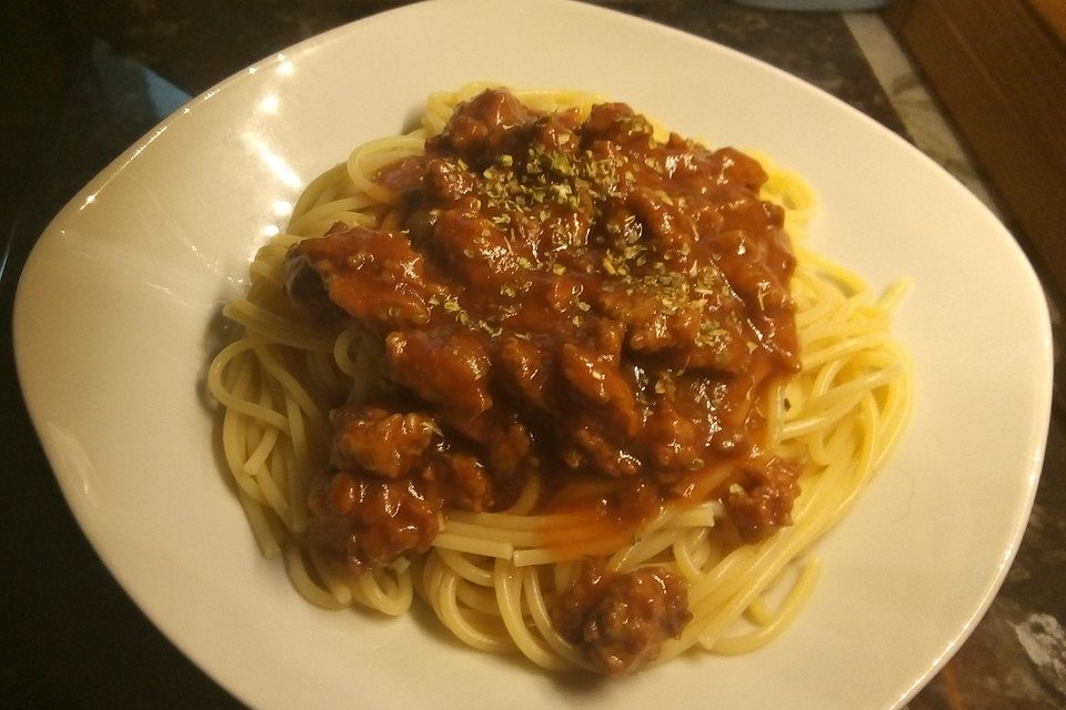 Schnelle Bolognese Sauce